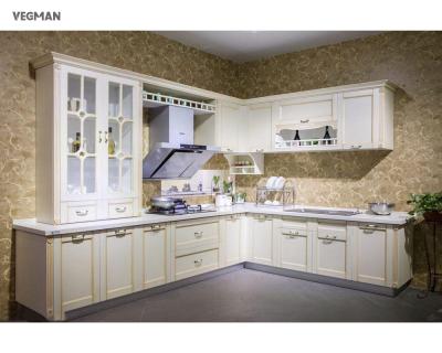 China New Design Kitchen Cabinet Door Waterproof Solid Wood Moisture Proof for sale