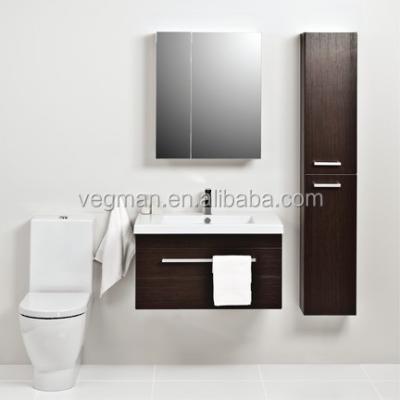 China PVC Hotel Bathroom Vanity And Waterproof Cheap Bathroom Mirror Cabinet Designs for sale