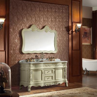 China CLASSIQUE Customizable Luxury Classic Double Basin Bathroom Vanity for sale