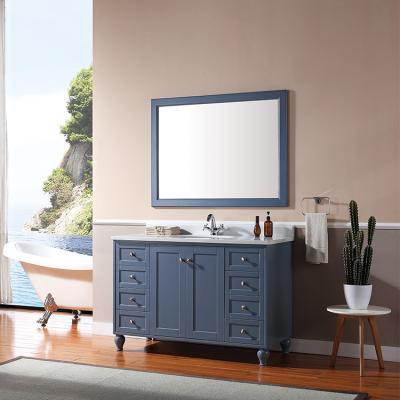 China Modern Design Nice Modern Bathroom Cabinet with Single Basin WTS1834 for sale