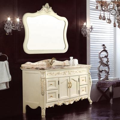 China Foshan CLASSIC Manufacturer Custom European Style Bathroom Vanity WTS223 for sale