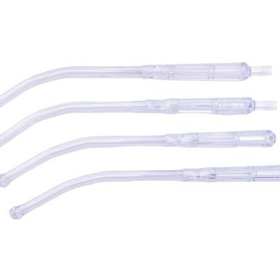 China transparent K-resin high suction set Yankauer handle for sale