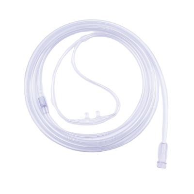 China Medical Grade PVC/PP/PE/ABS Enlarged Disposable Oxygen Flow CE & ISO Certificated Dip Soft To Enlarge Nasal Cannula for sale