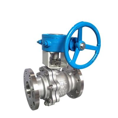 China Side Mounted Eccentric Hemisphere Valve Eccentric Half Ball Valve DN40-1000 for sale