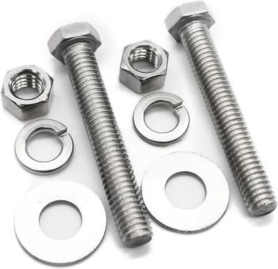 China GB Stainless Steel Bolts Nuts Stainless Steel Hex Head Bolts Hexagon Head Bolts for sale