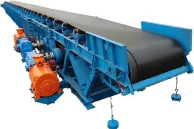 China Maximum Conveying Length 11km Fixed Tripper Belt Conveyor System For Bulk Material Transportation Te koop