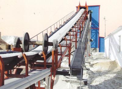 Cina Long Distance Material Handling Equipment Heavy Duty Rubber Conveyor Belt in vendita