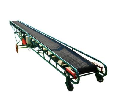 China 20m Lightweight Portable Conveyor Belt Portable Incline Conveyor for sale