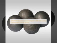 HRC60-68 Wear Resistant Grinding Ball Cr8%-18% Casting Steel Grinding Ball For Mining
