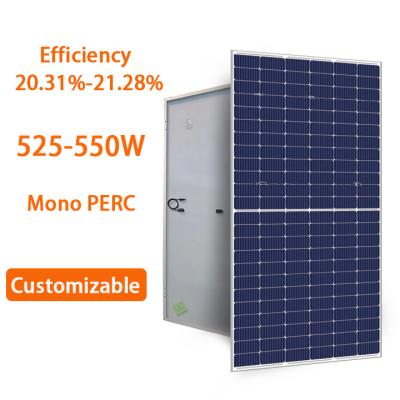 China Waterproof PERC Monocrystalline Solar Panel 525W 530W 535W 540W 545W 550W Perc Mono Photovoltaic Cells for sale