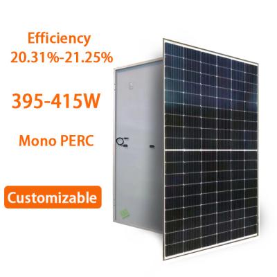 China PERC Professional Monocrystalline Silicon 395W-415W Monocrystalline Solar Panels for sale