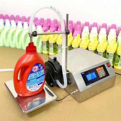 China High Quality Portable Small Liquid Filling Machine / Hand Cream Filling CZ-R12 for sale