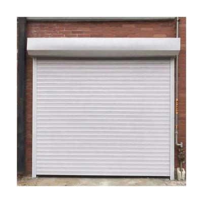 China Modern Custom Aluminum Automatic Sectional Garage Door Rolling Roller Shutter Automatic Garage Door for sale