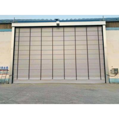 China High Cycle Using Application Cheap Automatic High Speed ​​Rolling Pvc Stacking Door For Warehouse for sale