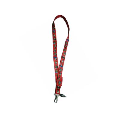 China School Tube Flat Cotton Promotional Customized Single Loose Lanyards for sale