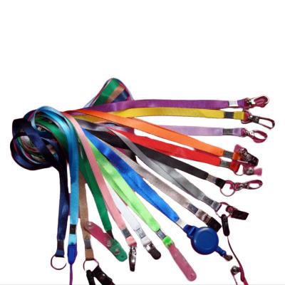 China Custom school other lanyard embroidery lanyard polyester idbeadedlanyard with card holder for sale