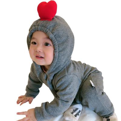 China Soft Cute And Comfortable Kids Long Sleeve Jumpsuits Single Active Long Jumpsuit for sale