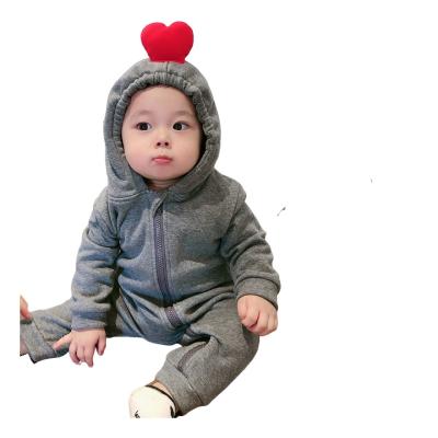 China Manufacturer Soft Comfortable Longsleeve Bodysuit Knit Jumpsuit For Kids for sale