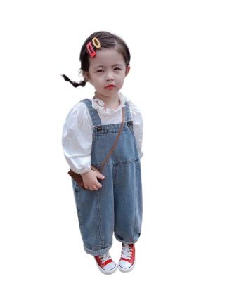 China Soft suitable newest fashionable jeans girl's jeans new inventory for girls Jean for sale