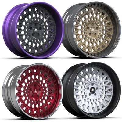 China Posture Style Wholesale Cheap Price Custom Forged Wheels OEM Wheel 2 Pieces 3 Pieces Forged Wheels for sale