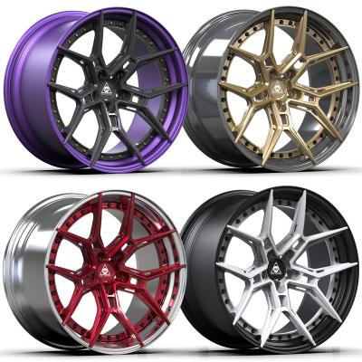 China Seat Style Manufacturer Wholesale Forged Wheel Aluminum Forged Wheel For Porsche/BMW/Audi for sale