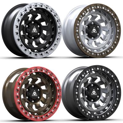 China Off Road Style Factory Supply Hot Sale 6061T6 6 Holes Forged Forged Wheels Alu For Wheel for sale