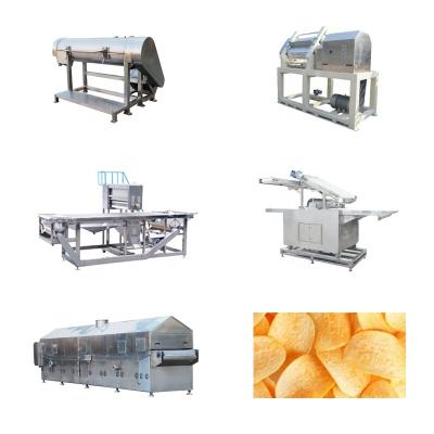 China Automatic Stacking Potato Chips Production Line Factory Snack machine Snack machine for making potato chips for sale