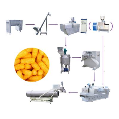 China China Puffed Food Machine Machines Customized Shape Puffed Food Machine Corn Snacks Extruder for sale