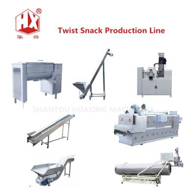 China Snack Industry HX Twist Kukure/Cheetos/Niknak/Corn Curves Production Line For Sale for sale