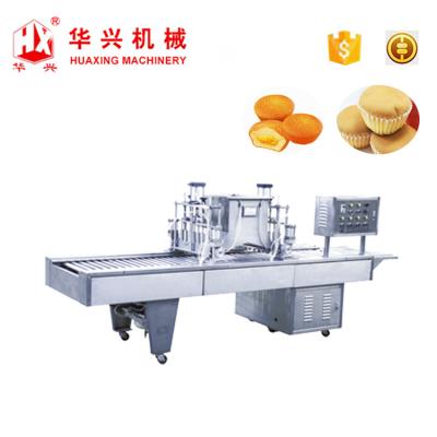 China Bakery Equipment Baking Tools Harden Fill Dough in Cake Tray Cake Machine for sale