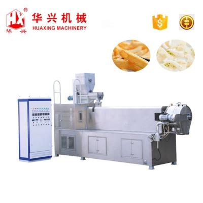 China Full Automatic Crispy Snack Pellet 3d 2d Snack Papad Extruder for sale