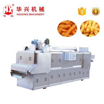 China Popular Twist Snacks Double Screw Corn Snacks Puff Food Making Machine for sale