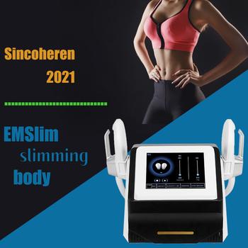 China Cellulite Reduction Fitness Body Sculpting Machine HIEMT 4 Handles Neo Sinco EMSlim RF Muscle Stimulator Machine for sale