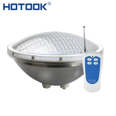 중국 RGB LED Swimming Pool Light HOTOOK Outdoor Stainless Steel 12V 24W Par56 LED Recessed Pool Light 판매용