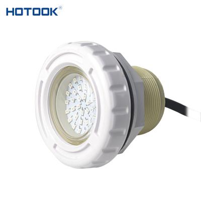 China 2 Inch Residential Indoor Underwater Lighting 3W 9W IP68 12V Vinyl Coating Mini Concrete Submersible Pool Spot Led Pool Bulb Light for sale