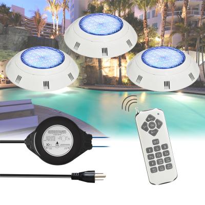 China Pool Pool LED Color 2 Submersible 12 Vol Pool Light Kit. Wire IP68 RGB LED with Remote Controller and Power Supply en venta