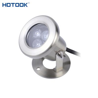 China Swimming Pool Pond China Factory 12 Volt 3W Stainless Steel Outdoor Waterproof Ip68 Waterproof Ip68 Underwater Led Lights en venta