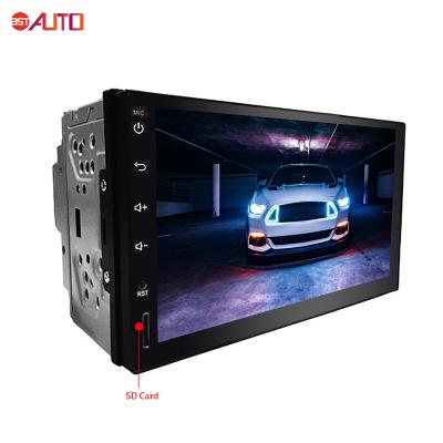 China GPS Android On Car Stereo 7 Inch Touch Screen Car DVD Player Dual Din Car Radio WIFI GPS&Navigation BT TF for sale