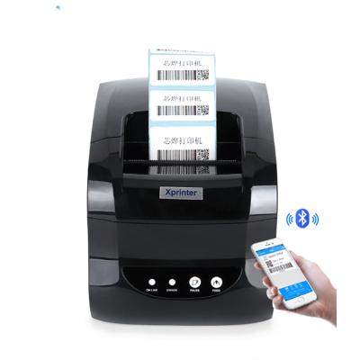 China Black 20-80mm Thermal Xprinter Desktop Receipt Barcode Retail Price Label Printer With USB BT Port for sale