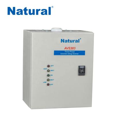 China Protect Home Appliances AVS303 is a three-phase automatic voltage changer that protects against over voltage and under voltage for sale