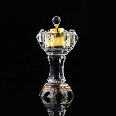 China Indian Incense Dubai Decorative Colorful Crystal Incense Burner Iincense Censer Modern For Sale for sale