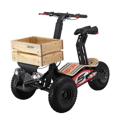 China EEC certificate unisex high-speed velocifero electric scooter with foldable truck motor 2000W 20Ah lithium battery for sale