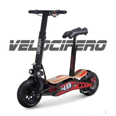 China Crazy Women Velocifero Mini Tubeless Electric Scooter 30km/h 110/50-6.5 800W for sale