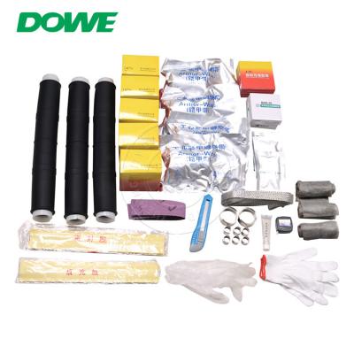 中国 DUWAI ThreeCore Silicone Rubber Insulated Cold Shrink 20kV Cable Bushing Kit Intermediate Connection 販売のため