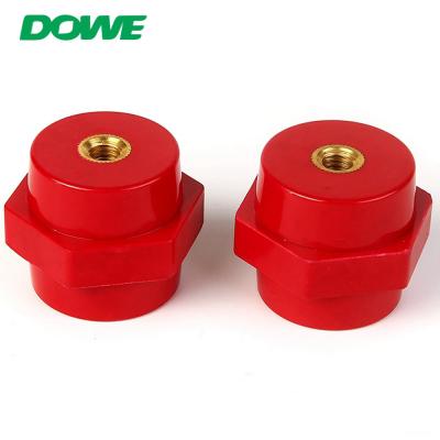 China Cheep price red color SEP3532 DMC low voltage electrical insulators conical busbar insulators electric insulator blocks for sale