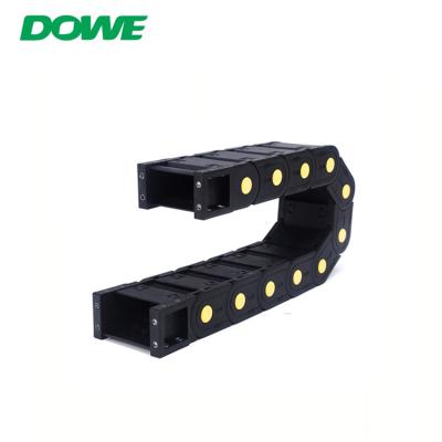 Chine H35x100 a enfermé le câble en nylon Tow Chain de force de câble de halage de machine électrique jaune de commande numérique par ordinateur à vendre