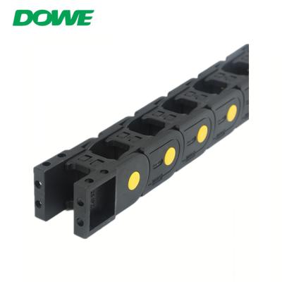 China Cable de remolque amarillo Tow Cable Chain plástico remolcador plástico de la energía de la fuerza del puente H25x103 en venta