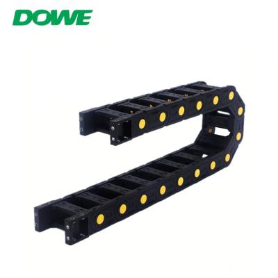 China Duwai Cnc Flexible Control Cable Carrier Drag Chain 20x50 Plastic Cable Wire Chain Track for sale