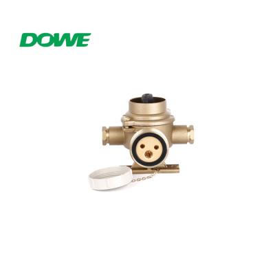 China Good electrical performance CZKH201-1 marine electrical connector brass socket with switch for sale