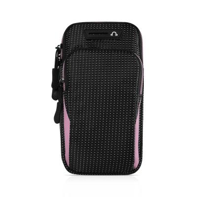 China Custom Logo High Quality Waterproof Multifunctional Outdoor Sports Phone Arm Bag Gym Bag Shockproof Smart Running Bag Custom Arm Bags for sale